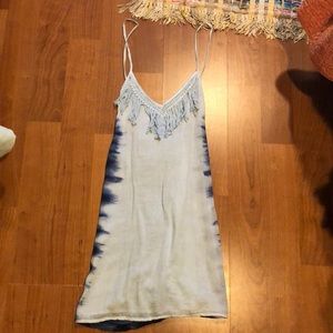 Light blue beachy dress